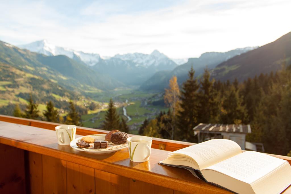 Haus Panoramablick Appartement Zellberg Buitenkant foto